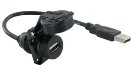 USBAPSCC2205A, Adapter, USB-A Plug - USB A Socket, Amphenol