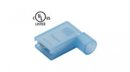 RND 465-00684 [100 шт], Blade Receptacle Nylon Blue 6.3 x 0.8 mm Pack of 100 pieces, RND Connect