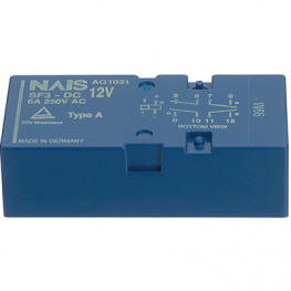 SF3-DC24V, PCB protection relay 24 VDC 500 mW, Panasonic
