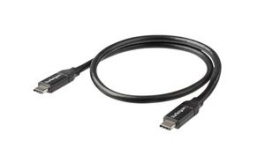 USB2C5C50CM, Charging Cable USB-C Plug - USB-C Plug 500mm USB 2.0 Black, StarTech