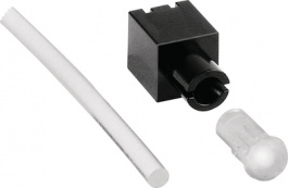 1316.7001, Light guide diam. 2 mm; with yellow LED, Mentor