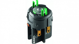 1.20.126.105/9000, Contact block QC (Quick Connect)/With light pipe 2 make contacts (NO) RAFIX FS, RAFI