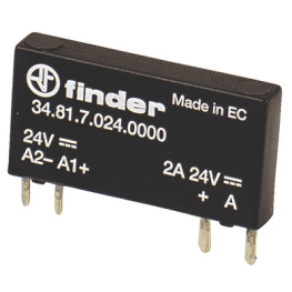 34.81.7.024.7048, Solid State Relay 24 VDC, FINDER