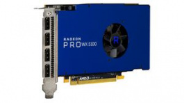 100-505940, Graphics Card, AMD Radeon Pro WX5100, 8GB GDDR5, 75W, AMD