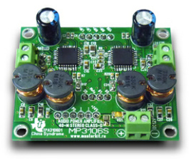 KIT MP3106S, Цифровой усилитель D-класса мощностью 2 x 40 Вт. Проект «Китайский синдром» (зап, МАСТЕР КИТ