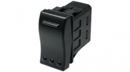 3251.0068, Rocker switch 2 x 1P 10 A 12 VDC / 24 VDC, Marquardt