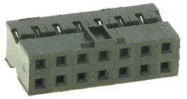 90311-014LF, Socket housing, Minitek 2x7-pin 2x7P, FCI (Amphenol FCI, AFCI))