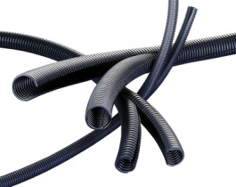 PPCOF-17B, Corrugated tube, split 21.1 mm black, PMA AG (Cable protection)