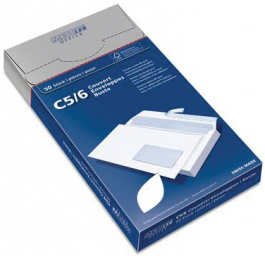 7064-80-S50, METTLER envelopes, window on right C5/6, -