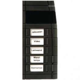 HM-RC12-B, 12 кнопок дистанционного радиоуправления 868.3 MHz черный 56 x 123 x 19 mm, eQ-3