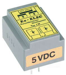 VGS1 UNIPOLAR 5 VDC/1 W, Блок питания постоянного тока 1 W 2 выхода, Ex-Elec