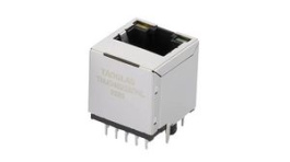 TMJD4622BDNL, Industrial Connector, 1G Base-T, RJ45, Socket, Straight, Ports - 1, Contacts - 8, Taoglas