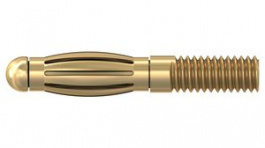 SA2.5-G, Laboratory Plug, M2.5 Screw, 2.5mm, Gold-Plated, Staubli (former Multi-Contact )
