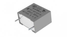 R413D1220JMT0K, Metallized Polypropylene Film EMI Suppression Radial Capacitor, 2.2nF, 300VAC, 1.5kVDC, 10%, Kemet