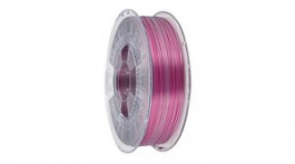 PS-PLAC-175-0750-SR, 3D Printer Filament, PLA, 1.75mm, Raspberry / Silver, 750g, Prima