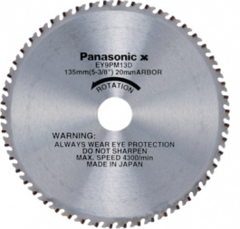 EY9PM13F, Circular saw blade, Panasonic