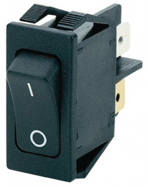 1552.0102, Rocker switch 1P 16 A 250 VAC, Marquardt