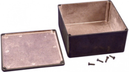 1590WUBK, Корпус: универсальный; Х:120мм; Y:120мм; Z:59мм; 1590W; алюминий, Hammond