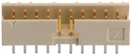 98414-G06-20ULF, Pin header, Minitek 2x10-pin 2x10P, FCI (Amphenol FCI, AFCI))