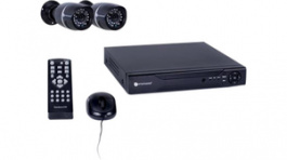 DVR524S, 4 Channel HD-recorderVGAUSBHDMIAudioEthernetRS485430 x 95 x 300 mm, ELRO