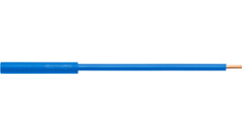 LB 6600 Ni / 2.5 / 13 / BL, Laboratory socket diam. 4 mm Blue CAT II, Schutzinger