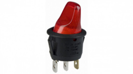 CR102JPRS215QF8, Rocker switch 1P 16 A @125 VAC/10 A @ 250 VAC, C & K