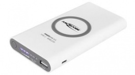 1700-0098, Powerbank 8.8 8Ah 2.1A USB-C/Wireless White, Ansmann