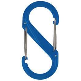 SBP0-2PK-03, Carabiner, plastic blue, Nite Ize