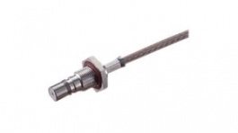 24 QMA-50-2-3/133 NE, RF Connector, QMA, Brass, Socket, Straight, 50Ohm, Solder Terminal, Crimp Terminal, Huber+Suhner