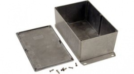 1590EF, Diecast Enclosure with Flanged Base, Aluminium, 120 x 188 x 82 mm, Hammond