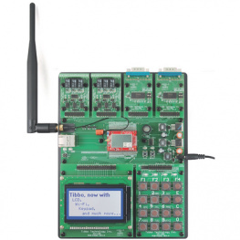 EM1000W-TEV(LB0), Eval. kit for EM1000 WLAN w LCD/keypad, Tibbo Technology