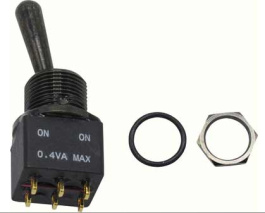 RND 210-00478, Toggle Switch, On-None-On, Soldering Lugs, RND Components
