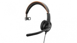 AXH-V40M, NC Headset, Voice 40 HD, Mono, On-Ear, 20kHz, QD, Black, Axtel
