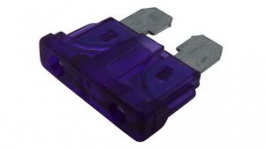 RND 170-00218, Automotive Blade Fuse Violet 3A, RND Components