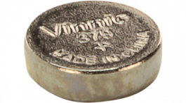 1516-0023, Silver Oxide Button Cell Battery, 1.55 V, 6.5 mAh, SR63 / SR521 / 379, Ansmann