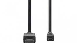 CVGP34700BK15, HDMI - HDMI Micro Cable HDMI Plug - HDMI Micro Plug 1.5m, Nedis (HQ)