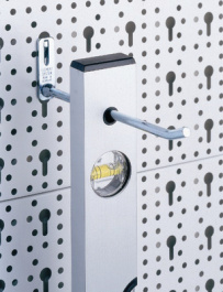 11414-00002 [4 шт], Tool holder, round, chrome, diam. 4 mm x 120 mm PU=4 ST, Element System