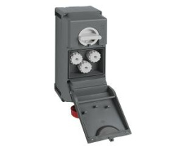 TM 6343 IT, TM.. IT, sockets, interlocked socket-outlets, E33 - DIII fuse carrier, ILME