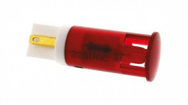 QS121XXHR220, LED Indicator red 220 VAC, APEM