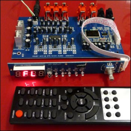 KIT MP1252 - Домашний кинотеатр, Аналоговые и цифровые входы. Аналоговые 5.1 и стерео выходы. Пульт ДУ. Тембробло, МАСТЕР КИТ