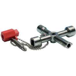 00 11 03 S1, Universal switchgear cabinet key 00 11 03 S1, Knipex