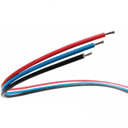 12552756, Solar Cable 6.00 mm2 81 x diam. 0.30 mm black RADOX(r) 125, Huber+Suhner