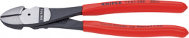 74 01 200, Power side-cutting pliers 200 mm, Knipex