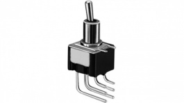 STM 206 N-VM, Переключатель: тумблер; Пол: 2; DPDT; ON-ON; 6A/125ВAC; 6A/6ВDC, Knitter-switch