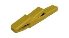 AK 2 S YELLOW, Alligator Clip, Yellow, 25A, Hirschmann