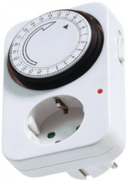 852.101, Timer for wall outlet DE -, Bachmann