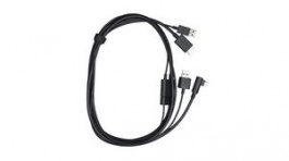 ACK44506Z, X-Shape USB Cable for DTC133 Wacom One Pen Display, Black, Wacom