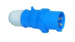 2138, Mains Plug with Multi-Grip Cable Gland 3P (2P+ PE) 6mm\x1a 32A IP44 250V, Bals