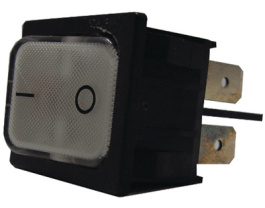 1835.3105, Rocker switch 2P 10 A 250 VAC, Marquardt