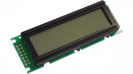 DEM 16227 FGH-PW, Alphanumeric LCD Display 4.35 mm 2 x 16, Display Elektronik